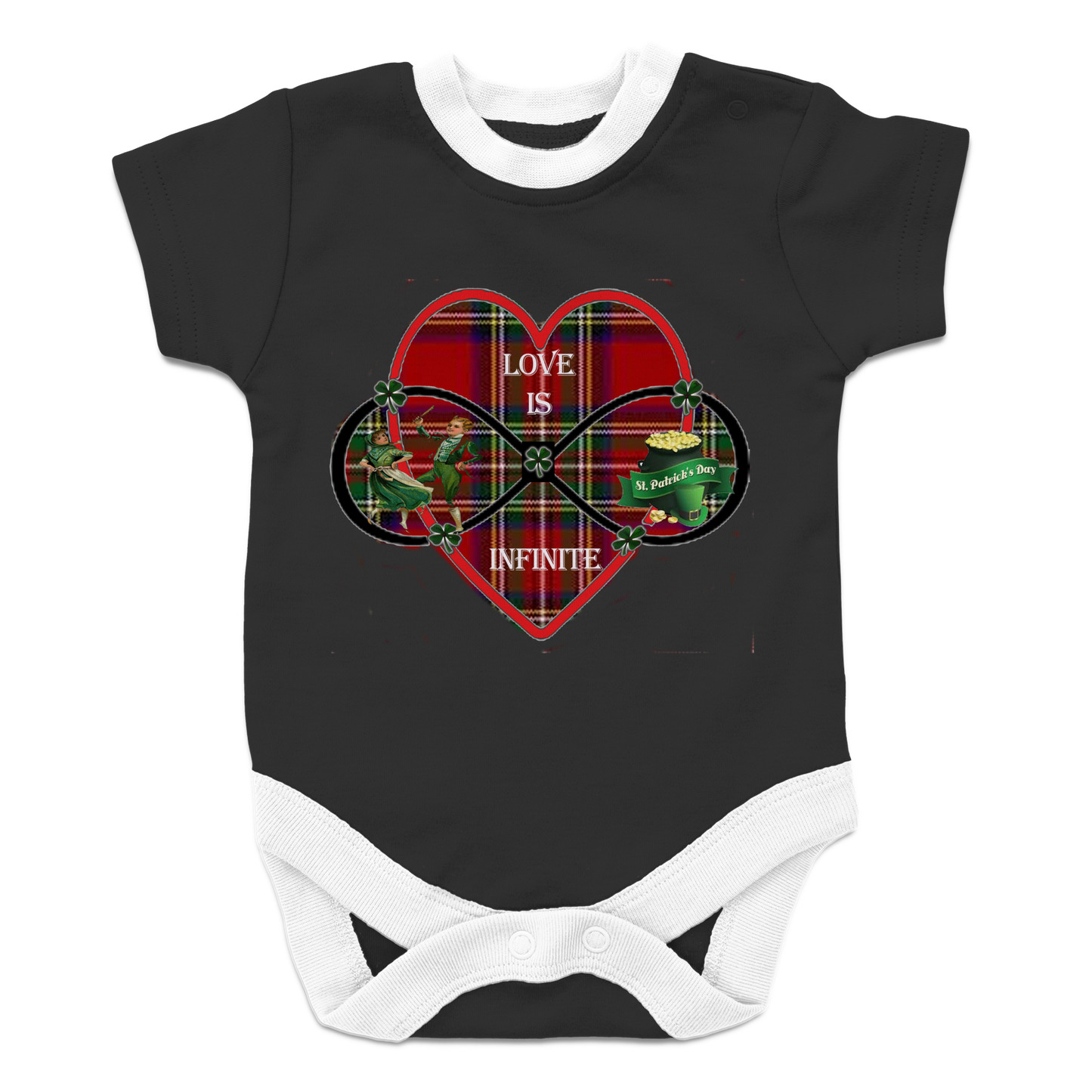 Love Is Infinite Baby Onesie