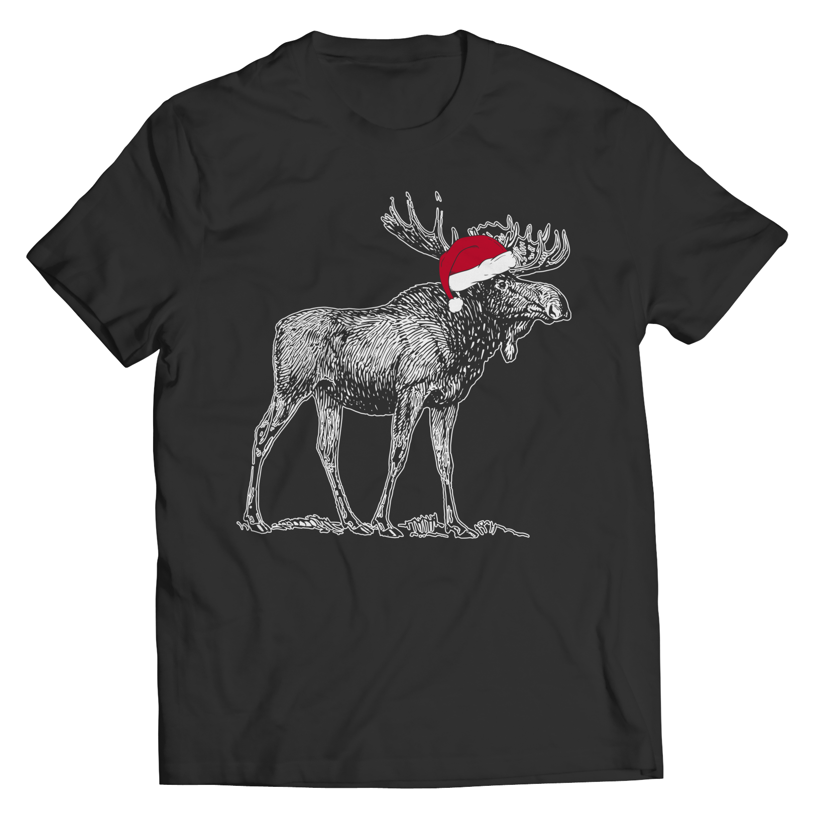 Christmas Moose - Unisex Shirt
