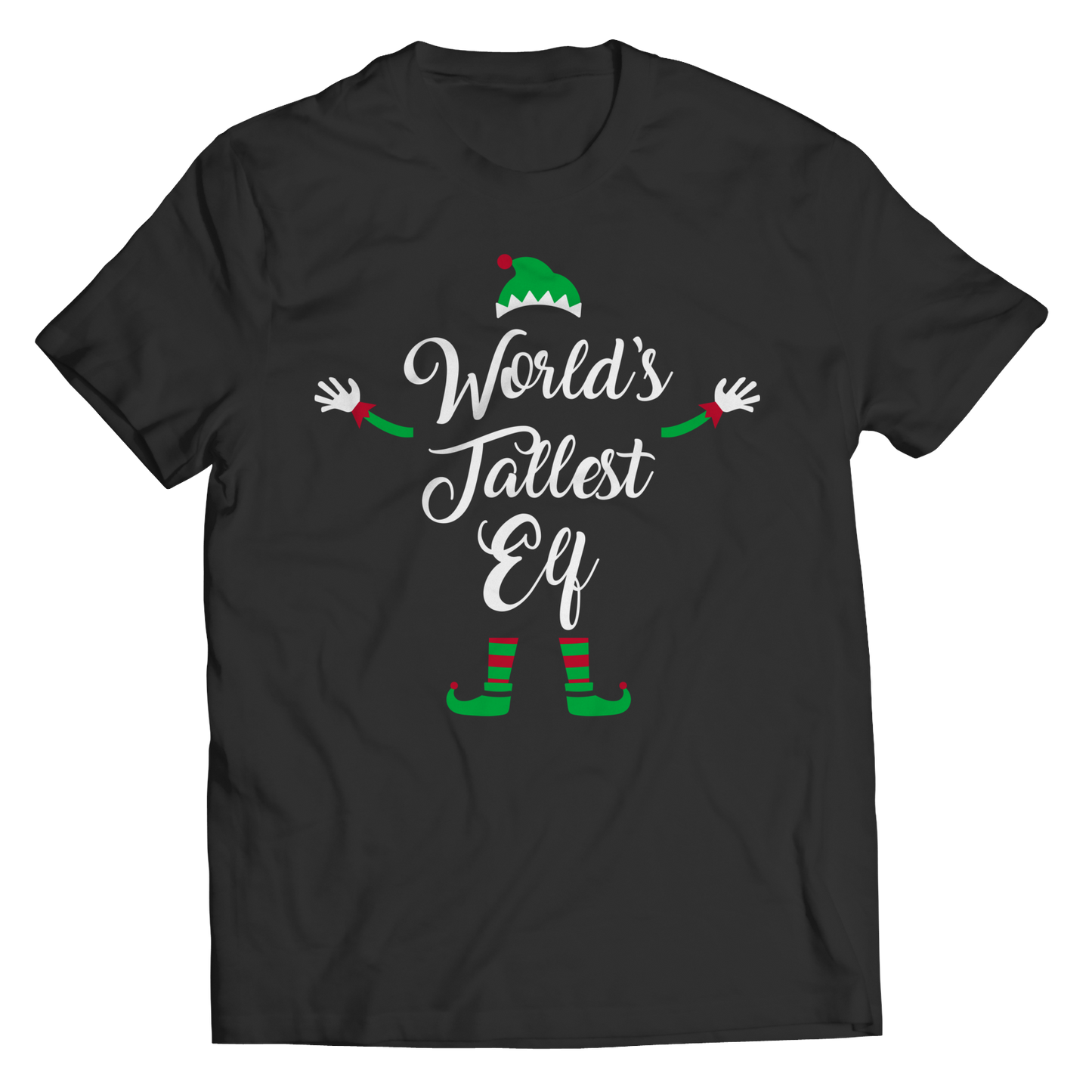 World's Tallest Elf Unisex Tee Shirt