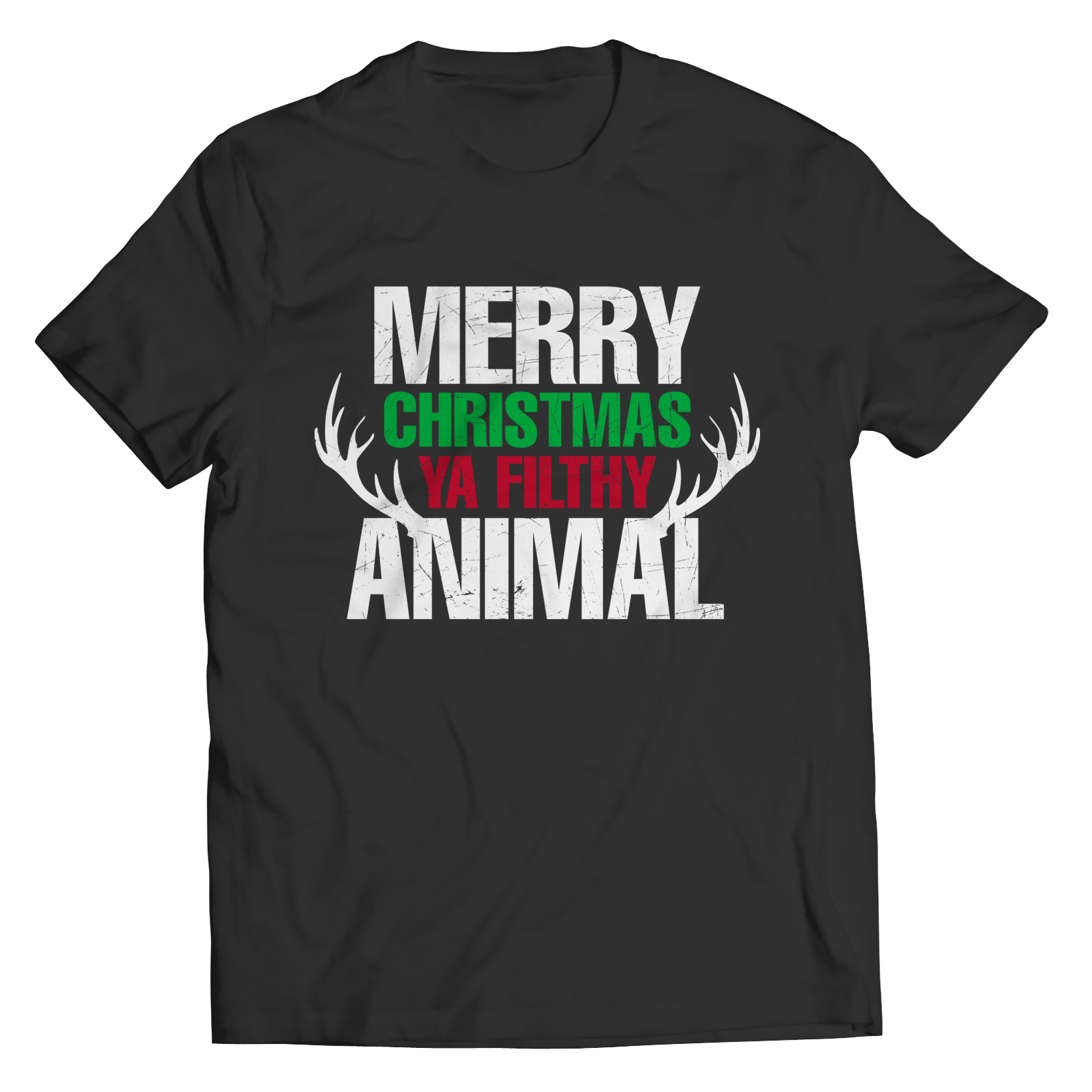 Merry Christmas Ya Filthy Animals Unisex T-Shirt