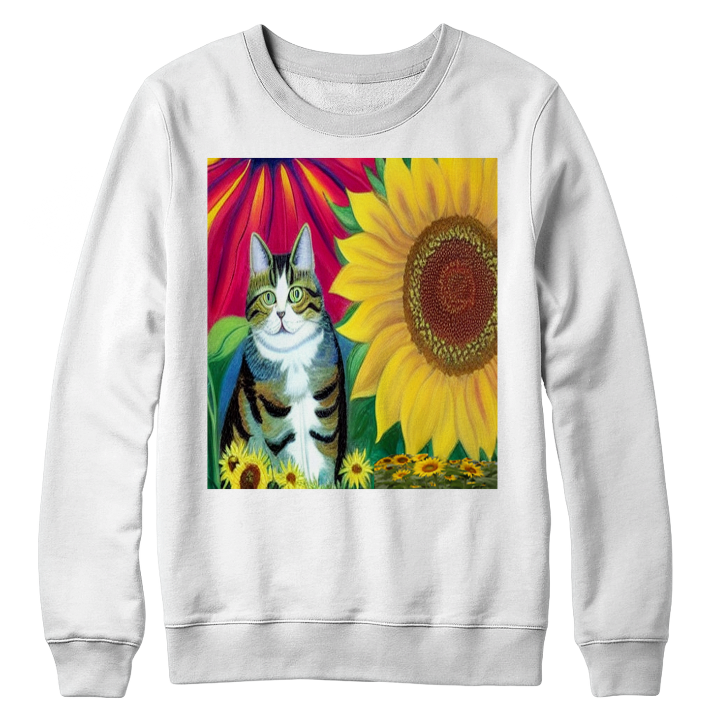 AI Louis Wait Cat Crewneck Shirt