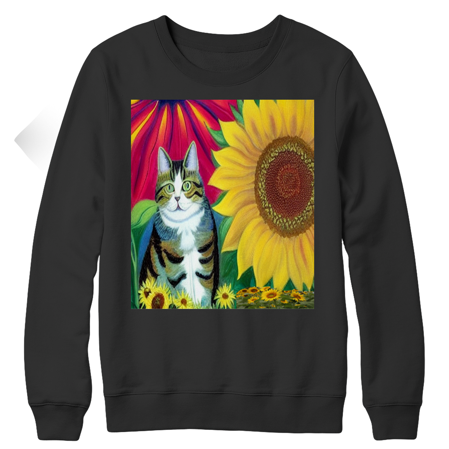 AI Louis Wait Cat Crewneck Shirt