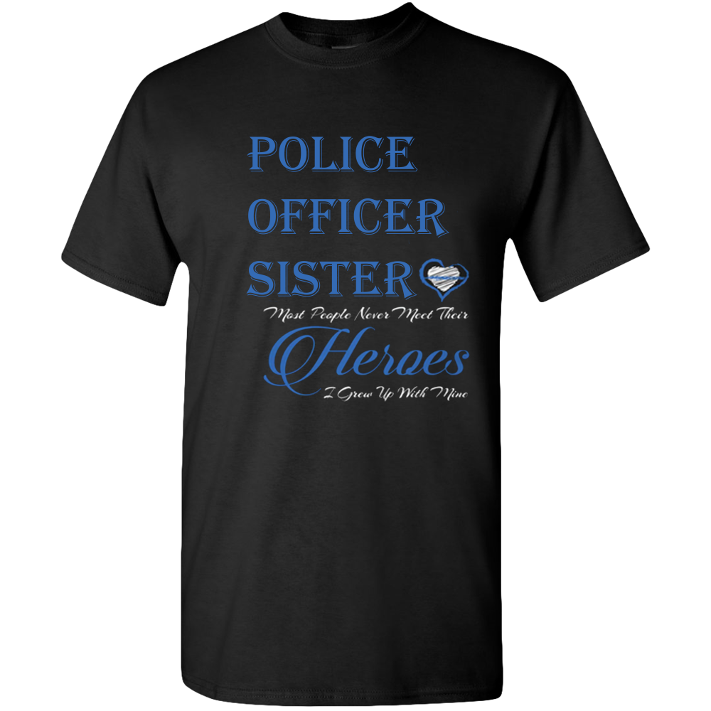Police Officer Sister Shirt