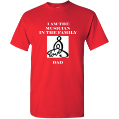 Dad Musician In the Family Unisex Tee Shirt