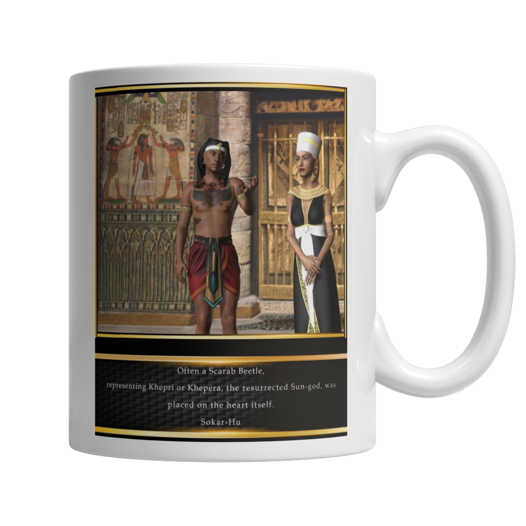 Ancient Egyptian Scarab Mug
