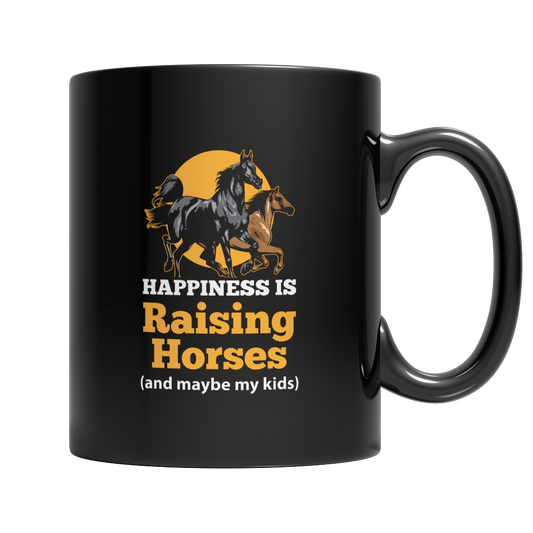 Happiness Is Raising Horses Mug