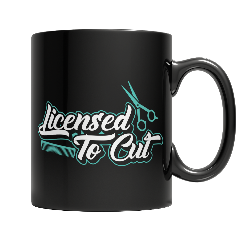 Licensed To Cut Hairstylist Mug