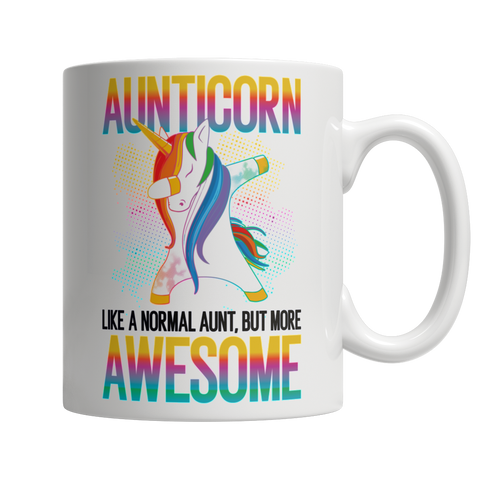 Aunticorn - White Mug