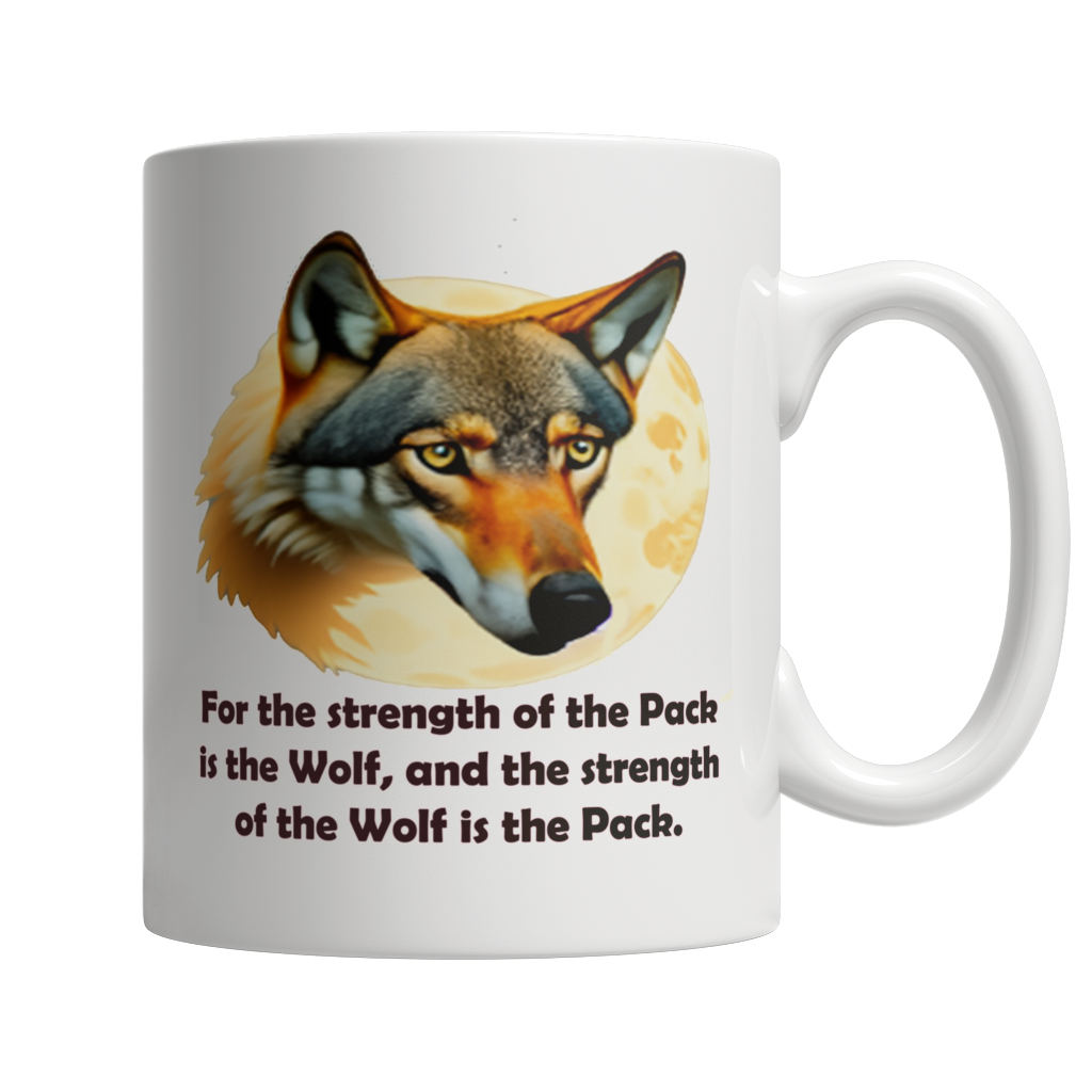 Wolf - Strength of the Pack Mug