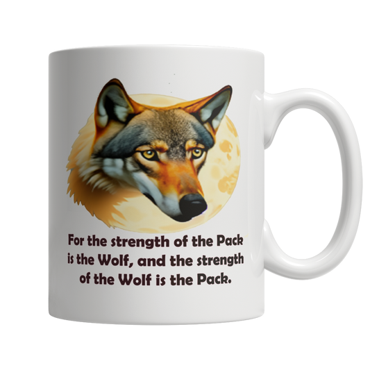 Wolf - Strength of the Pack Mug