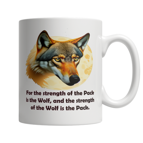 Wolf - Strength of the Pack Mug