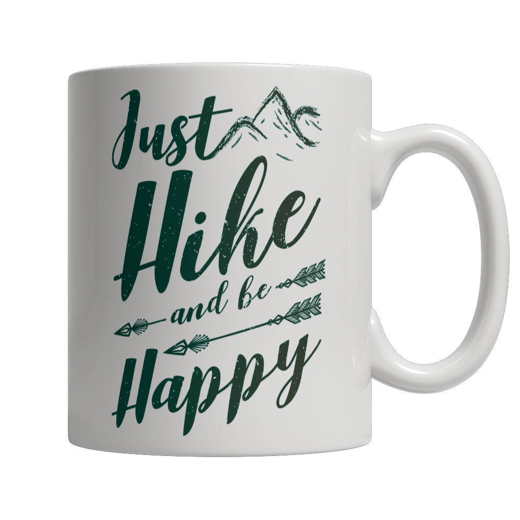 Just Hike And Be Happy Mug