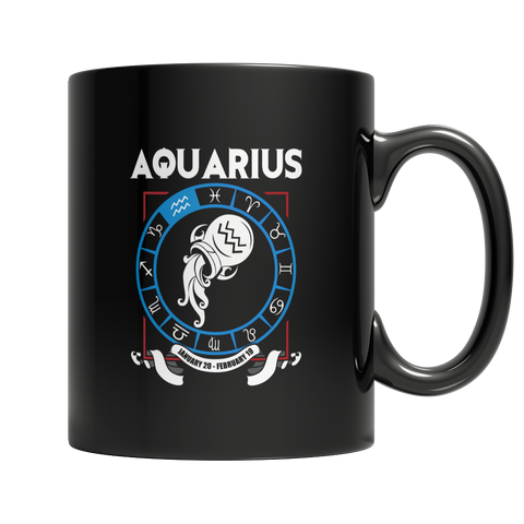 Aquarius Mug - Zodiac Collection