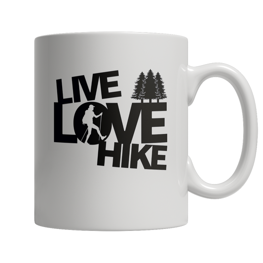 Live Love Hike Mug
