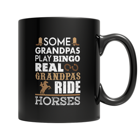 Real Grandpas Ride Horses Mug