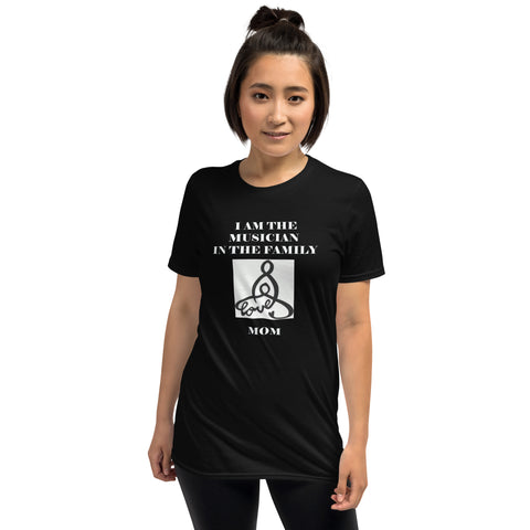 Mom Musician Short-Sleeve Unisex T-Shirt