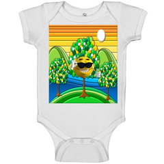 Fun In The Sun Smiley Shirt Baby Body Suit